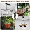 thumbnail image 5 of Uxcell 7ft Lighting Hanging Chain, 3.8mm/0.15" Looping Metal Pendant Chandelier Chain Extension with 2 Spring Snap Hook for Hanging Plant Pendant Chandelier Light Fixture, Golden, 5 of 5