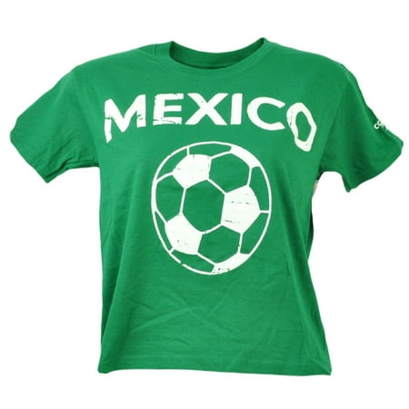 Mexico Copa America Centenario USA 2016 Tshirt Tee Green Youth Soccer
