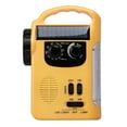 thumbnail image 1 of Emergency Weather Radio Rechargeable 1200mAh Battery Emergency Radio Tornado Earthquake Preparedness Item Portable Radio with Flashlight Phone Charger Functions for Outdoor Home Emergency, 1 of 1