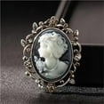 thumbnail image 4 of Lady Goddess Cameo Brooch Queen Cameo Brooch Pin Elegant Brooches and Pins,Costume Brooch for Women, 4 of 5
