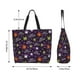 thumbnail image 5 of Disketp Halloween Bolsa Tote Estampada para Mujer, Bolso de Hombro y de Mano para Compras y Viajes, 5 of 8