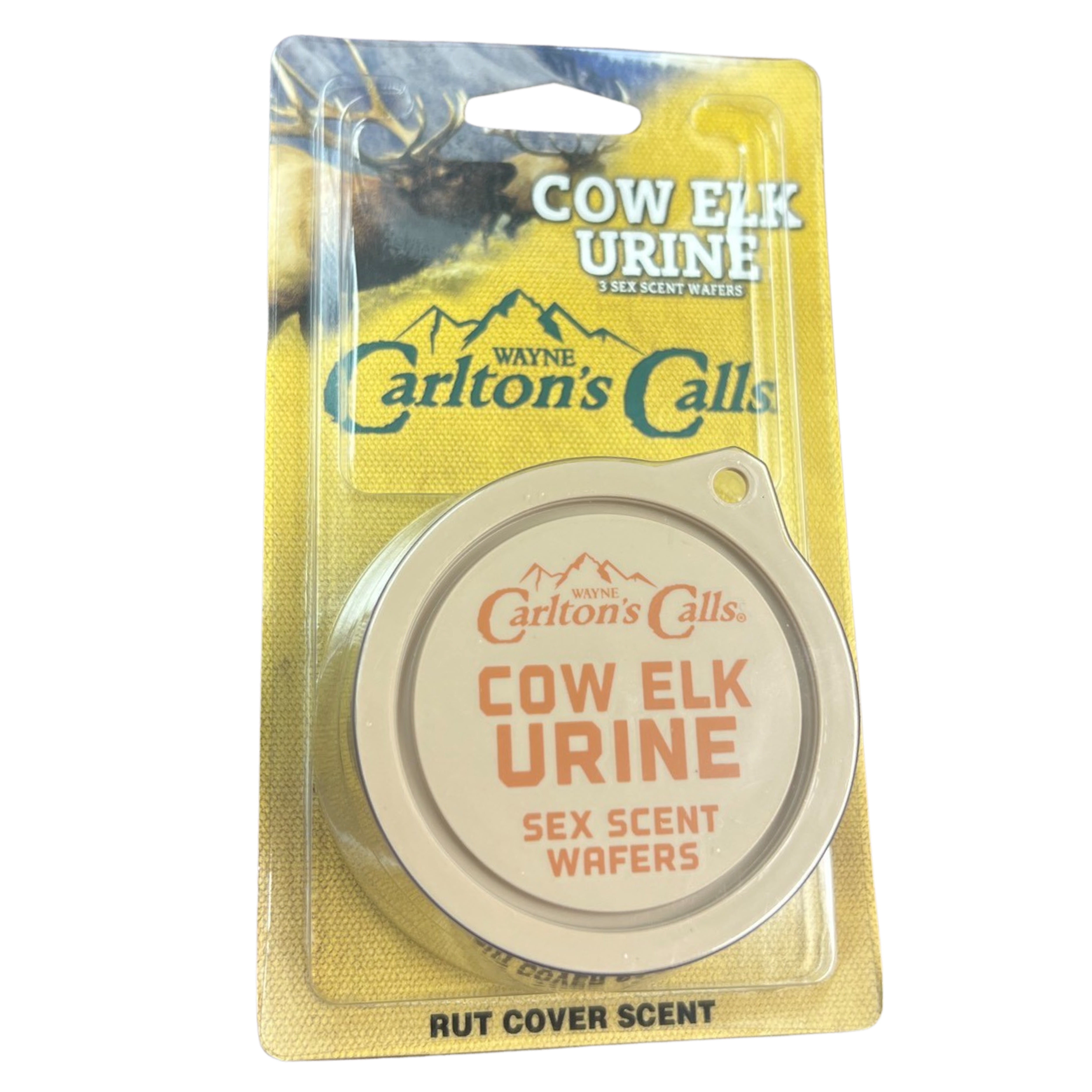 Hunters Specialties Wayne Carlton's Cow Elk Urine Wafers, 3 wafers per pack