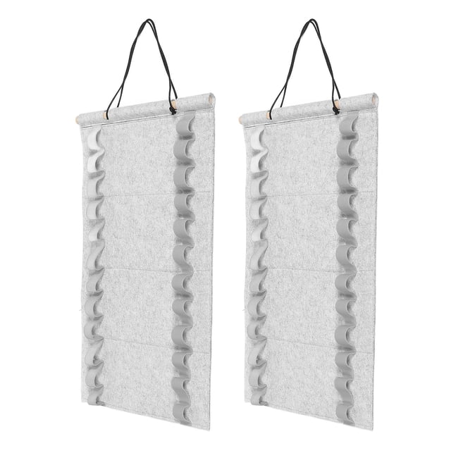 UPGRATOR 2Ud Rack Colgante Para Cinturones De Marciales En Gris Resistente Y Ahorra Espacio