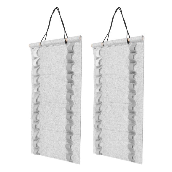 UPGRATOR 2Ud Rack Colgante Para Cinturones De Marciales En Gris Resistente Y Ahorra Espacio