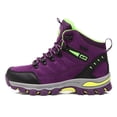 thumbnail image 3 of Aayomet Womens Sneakers Climbing Hiking Sports Trekking Outdoor Shoes Women Women's,Purple 8.5, 3 of 5