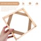 thumbnail image 3 of Marco de fotos de combinación DIY Adhesivo fuerte Decorativo Sin marco Diamante (20 cm de largo y ancho) Foto Hacer Lienzo para marcos de pósteres Pino Estudiante Madera, 3 of 6