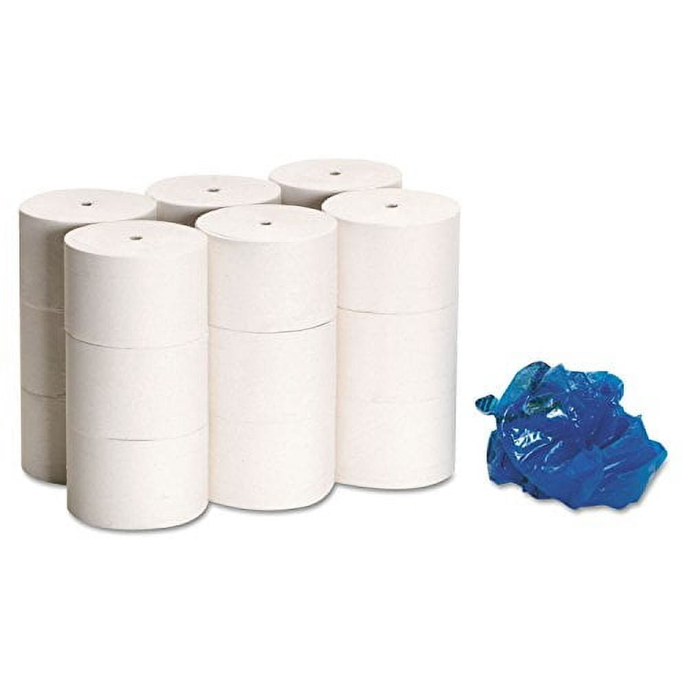 19378 Coreless 2-Ply White Bath Toilet Paper, 1500 Sheets/Roll, 18 Rolls/Carton