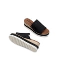thumbnail image 4 of Sandalias Plataforma DREAM PAIRS para Mujer Negro Tacón 7 cm, 4 of 7
