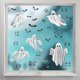 thumbnail image 2 of Película de PET fantasma para Halloween, pegatinas luminosas de cara de fantasma y murciélago, pegatinas de pared de Halloween, 2 uds., 2 of 5
