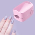 thumbnail image 3 of Mini lámpara secadora de uñas, 30 temporizadores de secado rápido, portátil, 4 LED, luz de manicura, lámpara de uñas LED para uñas y uñas pies, jinwen Lámpara secador de uñas, 3 of 5