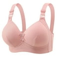 thumbnail image 3 of Bovxnpu Bras for Women, Womens Push Up Everyday Bras Seamless Wireless Supportive Bra Sports Bra, Women's Non-steel Lace Stitching Comfortable And Breathable Gathered Adjustable Bra Underwear, 3 of 4