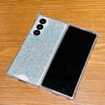 thumbnail image 6 of for Samsung Galaxy Z Fold 7 Glitter Case, Shining Sparkle Cute Bling Shockproof Protective Soft TPU Bumper Hard PC Back Phone Cover for Women Girls for Samsung Galaxy Z Fold 7 5G (Silver), 6 of 6
