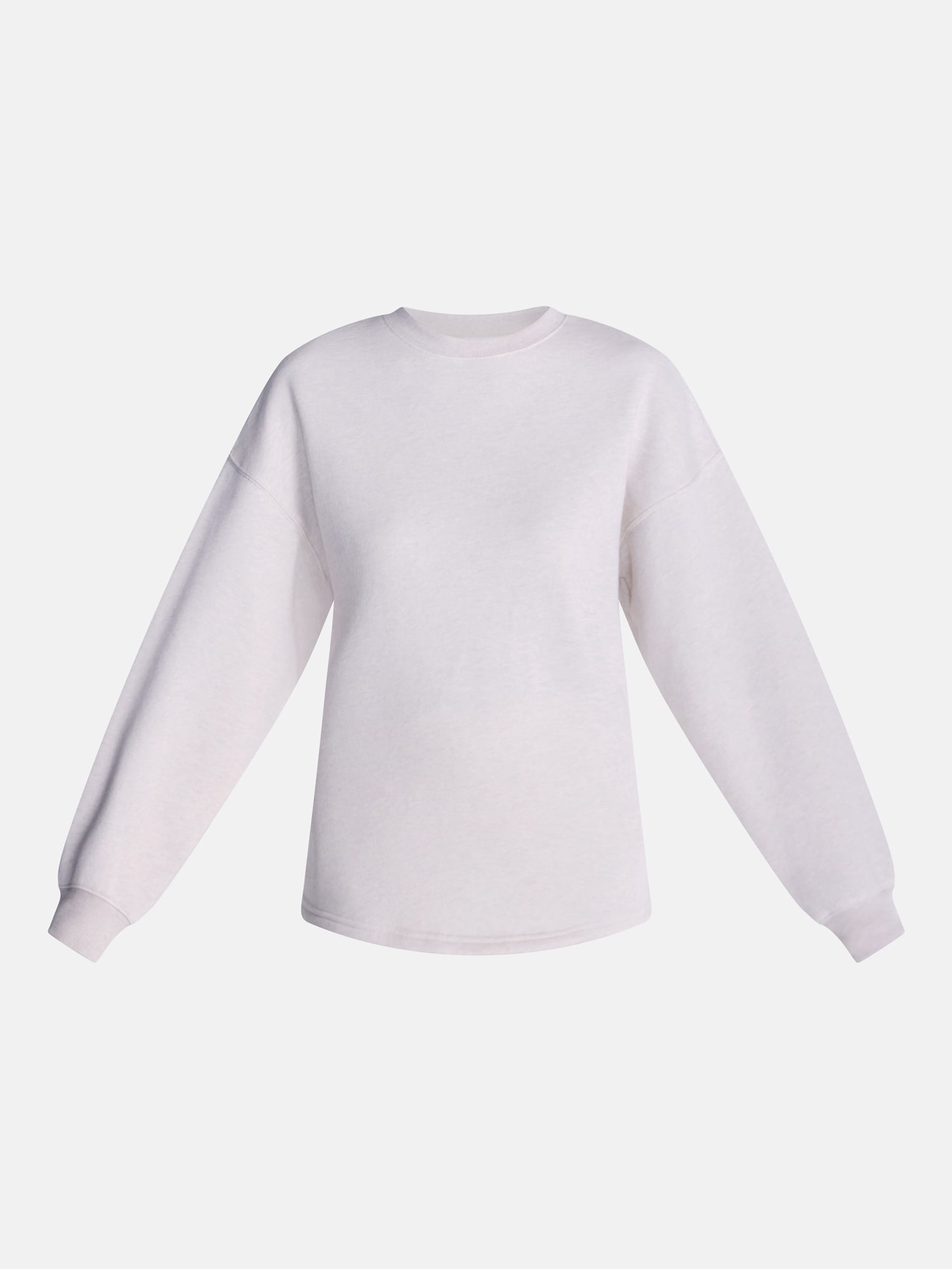 Athletic Works Women's and Women's Plus Cinched Fleece Sweatshirt, Sizes XS-4X