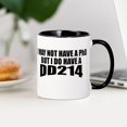 thumbnail image 4 of CafePress - I May Not Have A Phd But I Do Have A DD214 Mugs - 11 oz Ceramic Mug - Novelty Coffee Tea Cup, 4 of 6