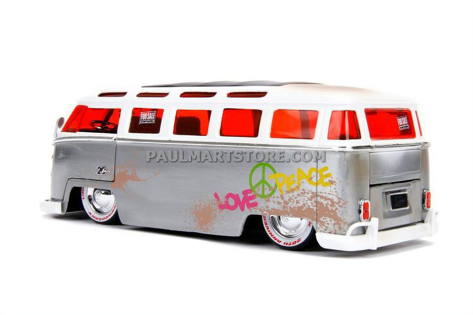 Jada 1:24 Scale 20th Anniversary '62 Volkswagen Bus - Walmart.com
