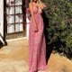 thumbnail image 3 of Vestido de fiesta de flores para mujer Vestido elegante con estampado floral para mujer Vestidos femeninos FLhrweasw Nuevo, 3 of 7