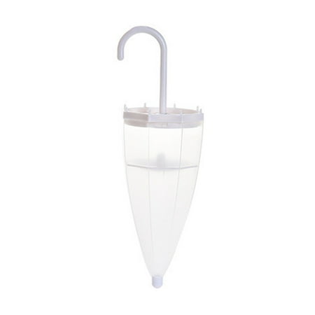

Umbrella Shape Mini Dehumidifier Wardrobe Hangable With Desiccant Reusable Moisture Absorber Box For Home White