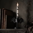 thumbnail image 7 of 2 Pack Large Twinkle Bat Candlestick, Halloween Candelabra, Gothic Bat Candle Holder Halloween Mantel Decor for Home Ghost Spooky Party Dinner Table Birthday, 7 of 7