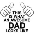 thumbnail image 2 of CafePress - This Is What An Awesome Dad Look - 11 oz Ceramic Mug - Novelty Coffee Tea Cup, 2 of 4