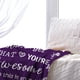 thumbnail image 4 of LHSHID Gifts for Women Mom Her Purple Retirement Anniversary Birthday Blanket Sometimes You Forget You are Awesome Inspirational Positive Thank You Gifts Teacher Gifts 30"x40", 4 of 6