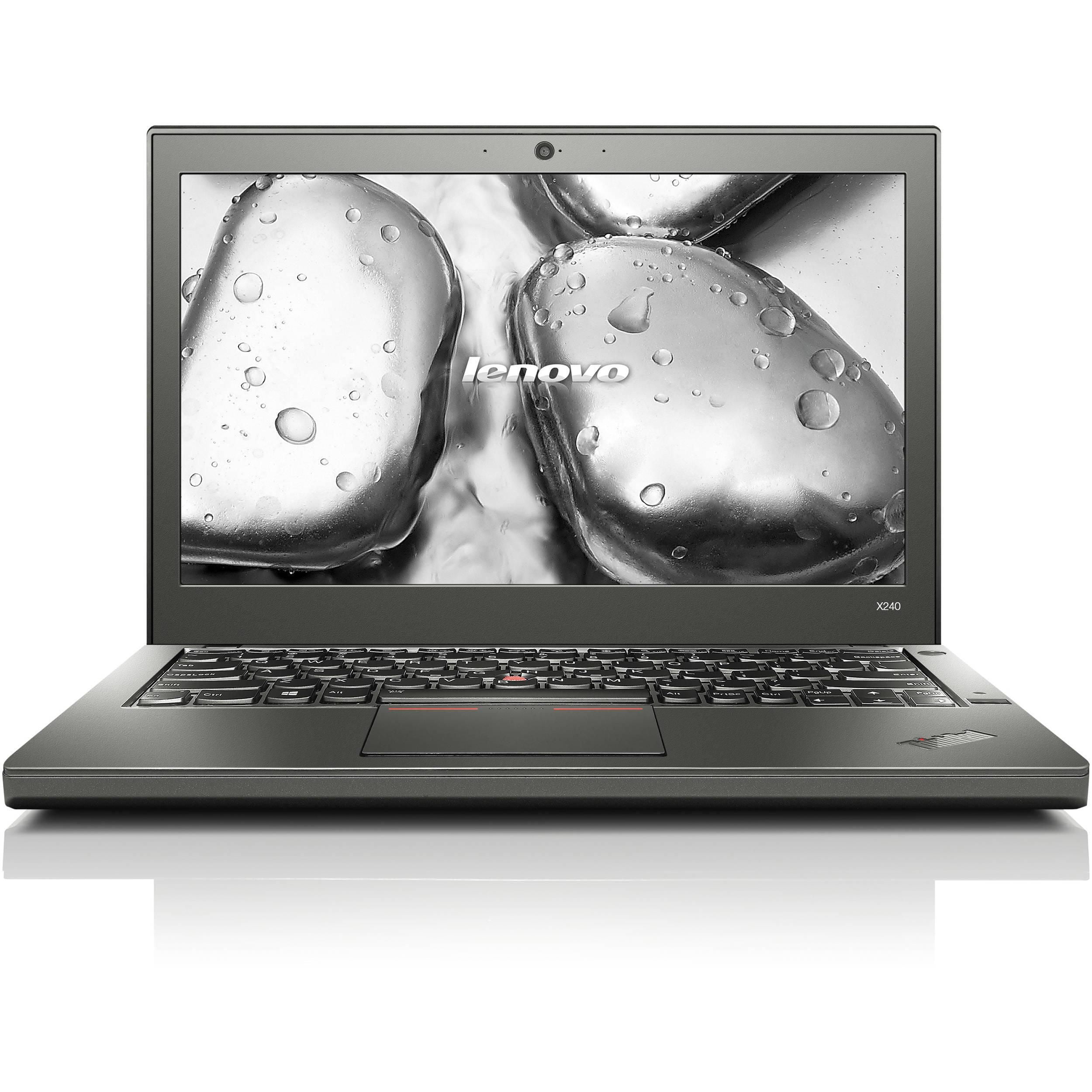 Lenovo Lenovo X240 Laptop Computer, 1.90 GHz Intel i5 Dual Core Gen 4, 4GB  DDR3 RAM, 128GB SSD Hard Drive, Windows 10 Home 64 Bit, 12