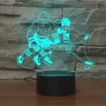 thumbnail image 1 of Abstractive 3d Playing Ice Hockey Ilusión óptica Night Light 7 Color Change Touch Switch Usb Powered Led Lámpara de escritorio de acrílico para regalo de cumpleaños de vacaciones Feliz Sencillez, 1 of 4