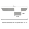 thumbnail image 1 of Chendee Sweeping Ramp For Robotic Vacuums: Easy Threshold Climbing & Floor Protection!,Height 1.6Cm Gray, 1 of 9