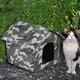 thumbnail image 1 of Nido para gatos, cama para dormir, casa para mascotas, caseta para gatos resistente a la intemperie, cama plegable para dormir para mascotas, refugio M, 1 of 10
