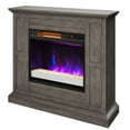 thumbnail image 4 of duraflame® Wall Mantel Electric Fireplace, Weathered Gray, 4 of 11