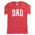 thumbnail image 3 of Dad Vintage Shirt for Men Bold Distressed Father's Day T-Shirt Vintage Red Shirt Adult Large, 3 of 5