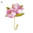 thumbnail image 2 of Dream Lifestyle Creative Flower Resin Wall Hooks, Wall Mounted Art Flower Hand-painted Hook for Hanging Coat Hat Key Towel, Home Decoration for Entryroom Hallway, 2 of 8