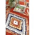 thumbnail image 5 of Furnish My Place Indoor Moroccan Diamond Rug with Jute Backing - 2 ft. x 4 ft., Rust, Geometric, Transitional, Area Rug for Living Room, Bedroom, Hallway, 5 of 9
