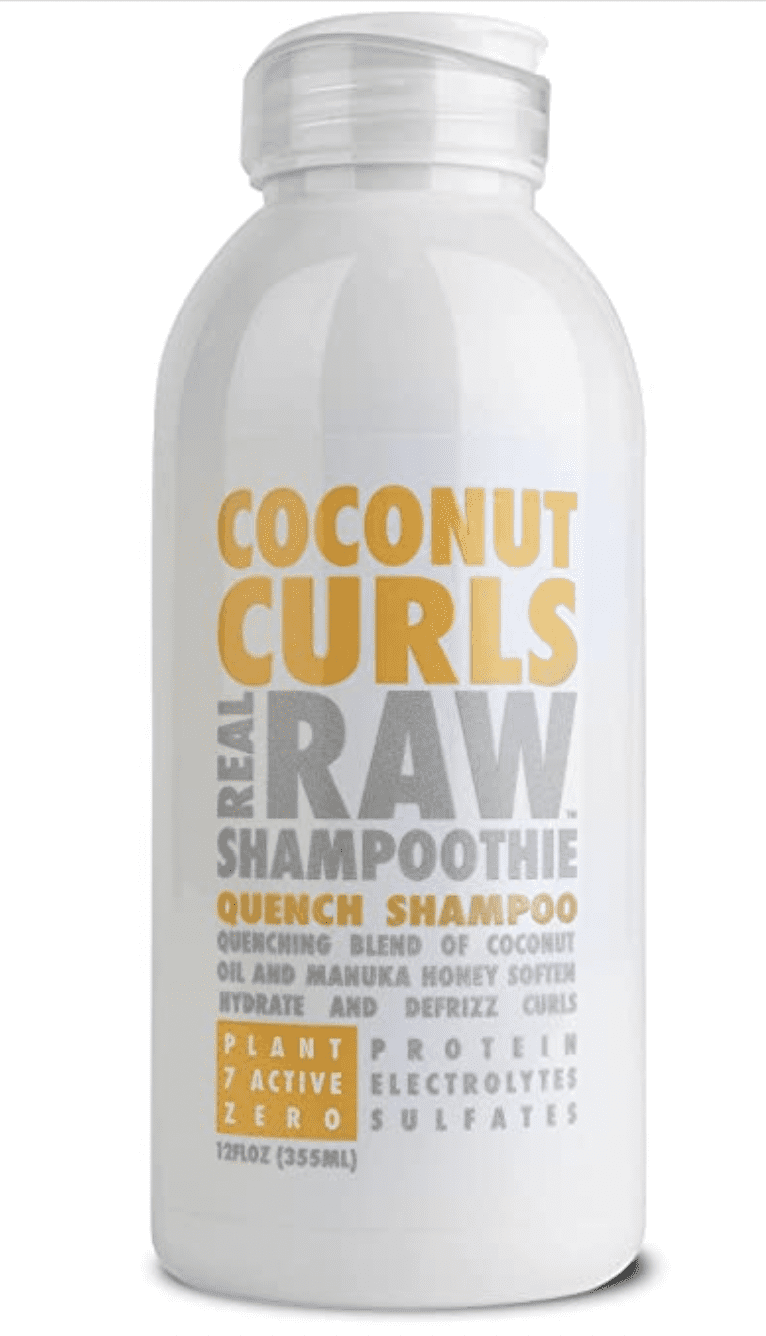 Real Raw Shampoothie Coconut Curls Quench Shampoo, 12 fl oz