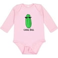 thumbnail image 3 of Inktastic Chill Dill Boys or Girls Long Sleeve Baby Bodysuit, 3 of 5