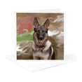thumbnail image 5 of 3drose, German Shepherd, 6 Greeting Cards with Envelopes, 5 of 7