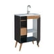 thumbnail image 3 of Mueble de Baño tipo Gabinete con pies Madik Color Negro con Lavabo 102458, 3 of 6