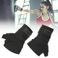 thumbnail image 1 of Boxing Bandage, Black Breathable Fabrics Sports Hand Wraps, for Boxing Accessories Boxing Training Black Elastic, 1 of 8