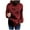Wine, variant on Flash Picks Sale! Juebong Women's Lightweight Turtleneck Sweatshirt Pullover Tops Warm Soft Zipper Tops Winter Solid Color Blouse for Winter