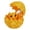 Jaune, variante sur Ensemble d'Oeufs de Dragon Imprimés 3D, Ngxiha Oeuf de Dragon Imprimé 3D et 1 Remplisseur de Panier de Pâques, Petits Oeufs d'Animaux, Ensemble d'Animaux Imprimés 3D Surprise, Déco Maison Bureau