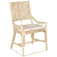 thumbnail image 7 of Safavieh DONATELLA RATTAN CHAIR, 7 of 7