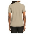 thumbnail image 2 of Mafoose Women's Comfortable Silk Touch Polo Golf Shirt Short Sleeve Stone XL, 2 of 7