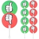 thumbnail image 1 of 10Pcs Reusable Voting Paddle Voting Board Classroom Judging Board Classroom Event Supplies, 1 of 5