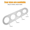 thumbnail image 6 of Mlkoz Kitchen Utensils & Gadgets, 4 Hole Stainless Steel Pasta Measuring Tool Spaghetti Measuring Tool Spag, Men Gifts, 6 of 9