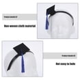thumbnail image 2 of Mini diadema con birrete de graduación para decoración de graduación, diadema de graduación para selfies de graduación y accesorios para disfraces, 2 of 8