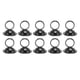 thumbnail image 1 of 10pcs Table Number Holders Place Card Holders Metal Wire Picture Holders Cards Stand Name Menu Clips for Wedding Reception Party, 1 of 5