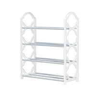 Display Rack 4-Layer Shoe Bag Rack Shelf,Floor-Standing Clothing Rack for Plant Jewelry Hat, Home Kitchen Bedroom Storage Rack