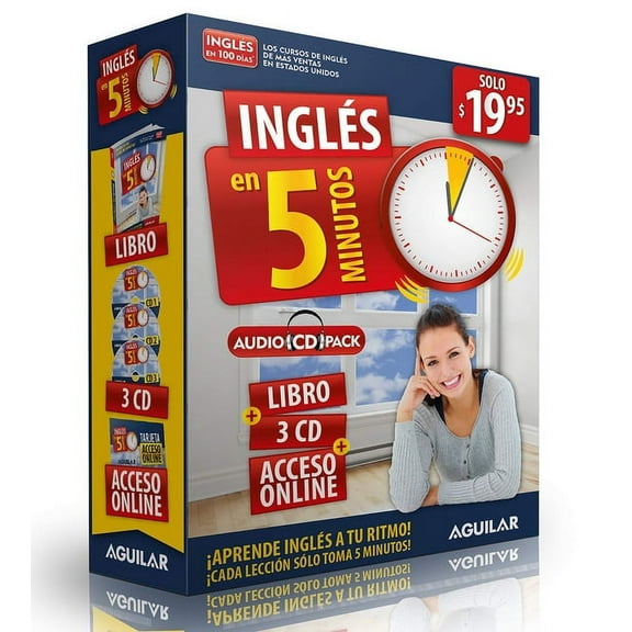 Ingl?s en 5 minutos/ English in 5 Minutes : Aprende ingl?s a tu ritmo cada leccion solo toma 5 minutos/ Learn English at your own pace, each lesson only takes 5 minutes