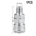 thumbnail image 1 of Pneumatic Fittings Air Compressor Hose Quick Coupler Plug Socket Connector, 1 of 2