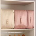 thumbnail image 2 of Ultra Space Saving Self Compression Organizer, Heavy Duty Moving Bags,Compression Packing Cubes,Storage Tote for Space Saving,Clothing Storage Bags with Zipper for Comforters, Blankets, Bedding N8A5, 2 of 9