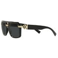 thumbnail image 3 of Versace Dark Grey Geometric Men's Sunglasses,Adult VE4399 GB1/87 58, 3 of 6